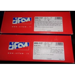 CIFAM 800-117 Disco freno 2PZ PER VW POLO III GOLF III IV SEAT 357615601