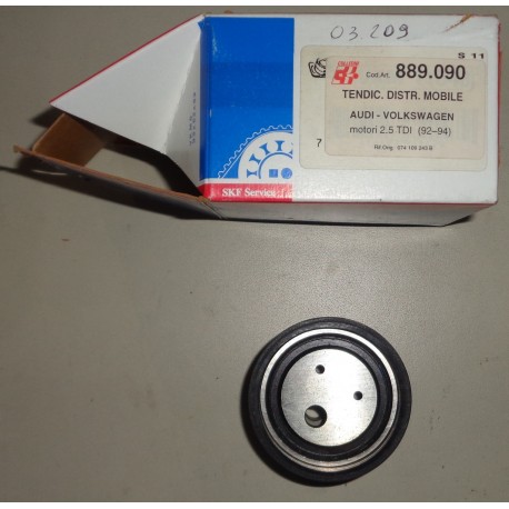889.090 SKF   Rullo tenditore cinghia dentata Superiore PER AUDI 100 C4