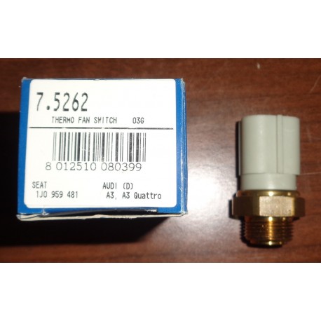 FACET 7.5262 Termocontatto ventola radiatore PER AUDI SEAT SKODA VW