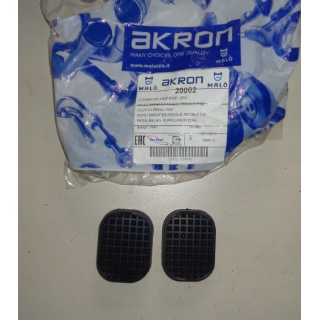 20002 AKRON MALO 2x COPRIPEDALI FRANO FRIZIONE PER FIAT 126 500