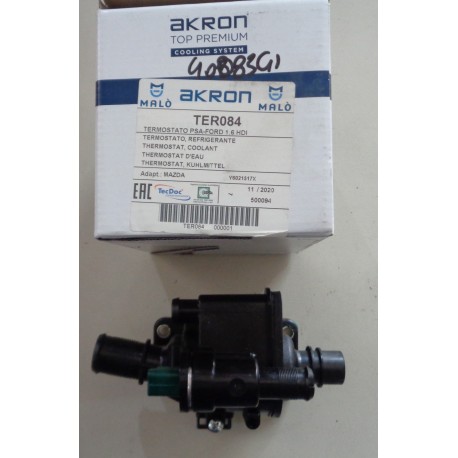 AKRON MALO TERMOSTATO TER084 PER CITROEN JUMPY FIAT SCUDO FORD B MAX