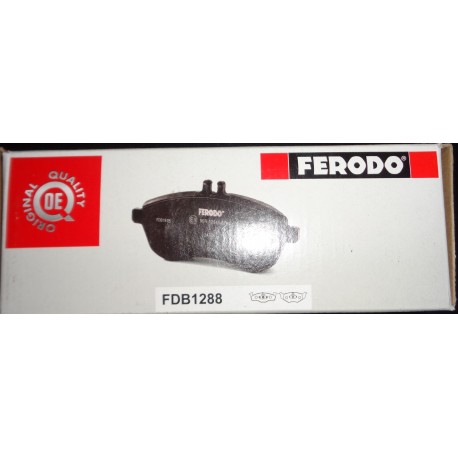 FDB1288 FERODO PREMIER ECO FRICTION Kit pastiglie freno PER VW GOLF III POLO III