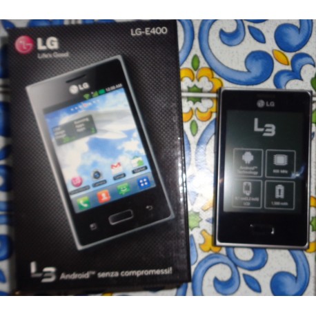 LG-E400 BLACK BLACK SMARTPHONE