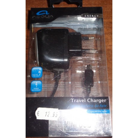 ACQUA ENERGY CARICABATTERIA 32043 COMPATIBLE WITH MINI USB