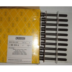 SB013A RHIAG  SERIE 10 BULLONI TESTATA  PER  RENAULT CLIO R19 CHAMADE CLIO MEGANE COUPè