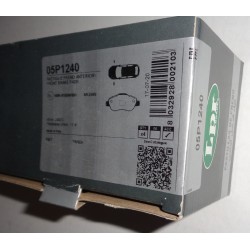 05P1240 LPR  Kit pastiglie freno PER FIAT Panda II Hatchback (169)