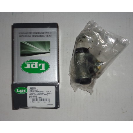 4876 LPR Cilindretto freno PER CITROËN Berlingo PEUGEOT PARTNER PROTON Jumbuck