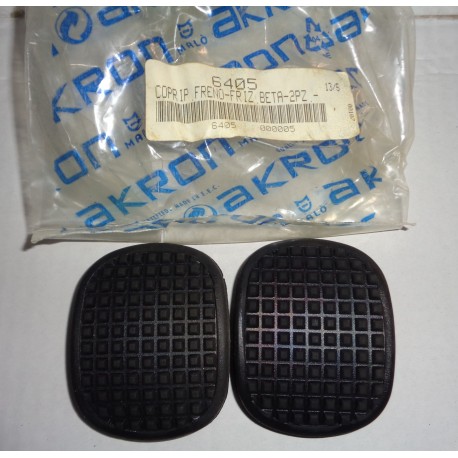 6405 AKRON  2X COPRIPEDALI FRENO-FRIZIONE PER LANCIA BETA