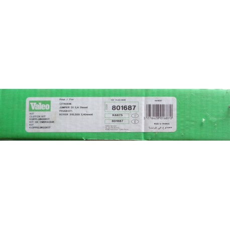 801687 VALEO Kit frizione PER CITROËN Jumper I PEUGEOT Boxer