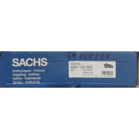 3000133002 SACHS Kit frizione PER BMW S3 E30 E36 S5 E28 E34 E39