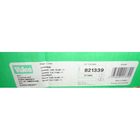 821339 VALEO Kit frizione PER CITROËN Jumper I XM I-II PEUGEOT Boxer