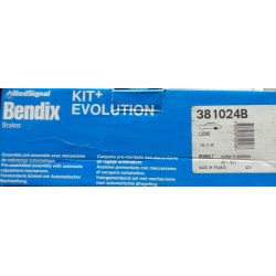 381024B BENDIX Kit freno a tamburo PER RENAULT Rapid 11 9 SUPER 5 305