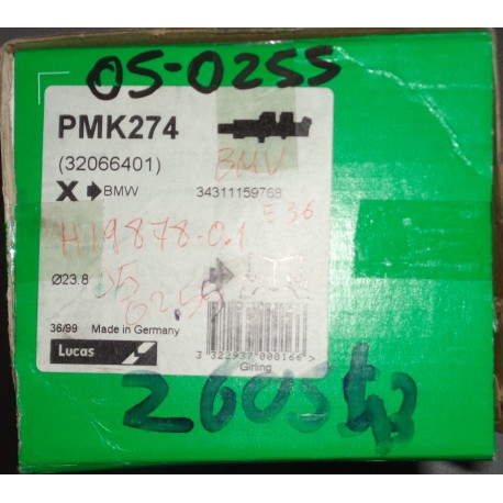 PMK274 LUCAS   Cilindro maestro del freno PER BMW S3 Compact (E36)