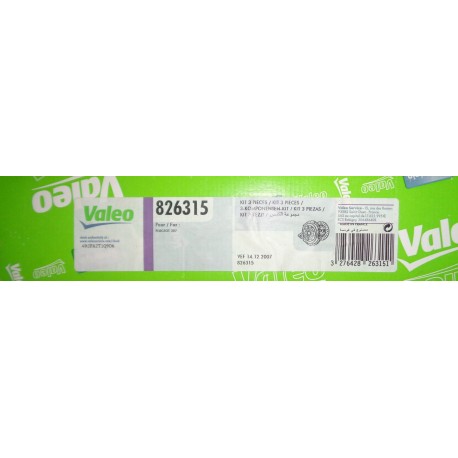 826315 VALEO Kit frizione PER PEUGEOT 307 107 CV