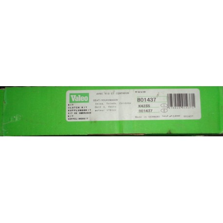 801437 VALEO Kit frizione 2 pezzi PER Córdoba TOLEDO IBIZA GOLV POLO VENTO