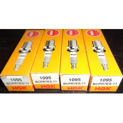 NGK 1095 BCPR7ES-11 4X Candela PER FORD ESCORT ORION SAAB 9-3 900 9000