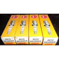 NGK 2213 BKUR6EK 4X Candela accensione PER DAIHATSU PIAGGIO Porter