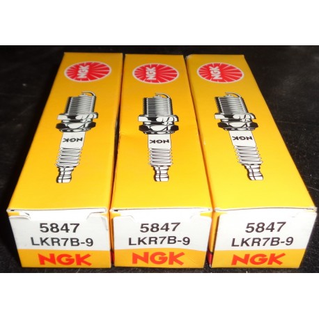 NGK 5847 LKR7B-9 3X Candela accensione PER SMART Fortwo II