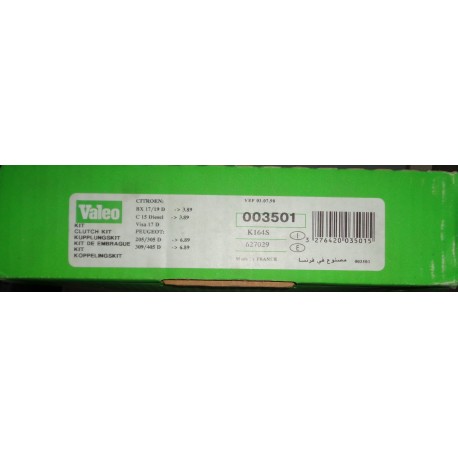 003501 VALEO Kit frizione PER CITROËN BX C15 VISA PEUGEOT 205 305 405 309 HORIZON