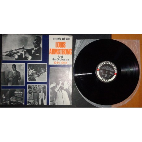 LOUIS ARMSTRONG AND HIS ORCHESTRA LP LA STORIA DEL JAZZ SM3082 USATO