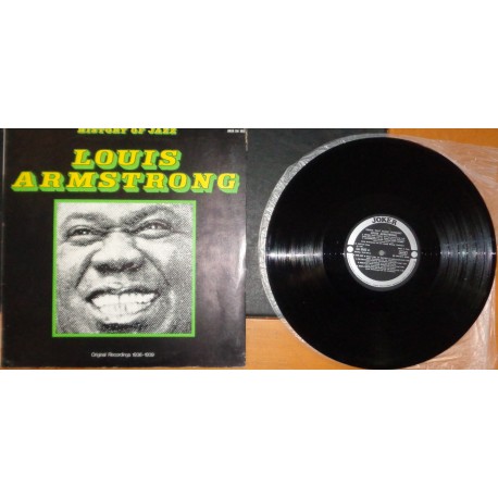 LOUIS ARMSTRONG HISTORY OF JAZZ LP VINILE JOKER SM3052 USATO