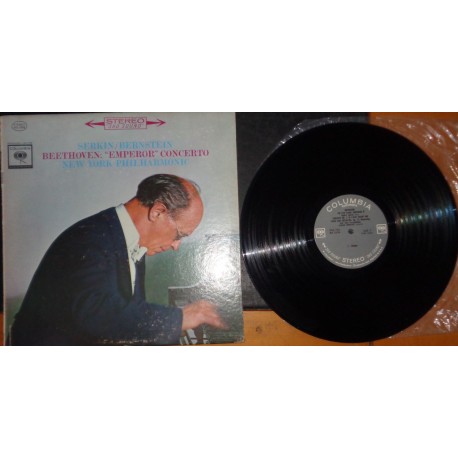 STEREO MS 6366 SERKIN/BERNSTEIN BEETHOVEN "EMPEROR" CONCERTO LP VINILE USATO
