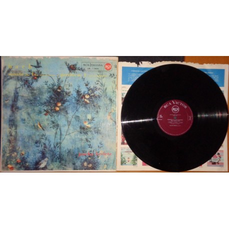 RCA LM 1-6105 BACH SONATA N.1 IN SOL MINORE PARTIA N.1 IN SI MINORE LP VINILE USATO