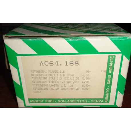 A064.168 TRUSTING Kit ganasce freni PER MITSUBISHI COLT LANCER PROTON