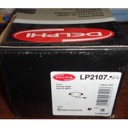 LP2107 DELPHI Kit pastiglie freni PER  AUDI A4 A5 STRATUS RANGE ROVER