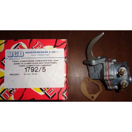 1792/5 BCD  POMPA ALIMENTAZIONE CARBURANTE PER MINI 1001 MINI 90
