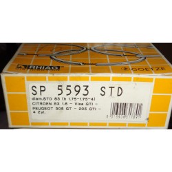 GOETZE SP 5593 STD  Fasce elastiche   PER  CITROEN BX 1.6 VISA GTI PEUGEOT 305 GT 205 GTI