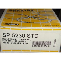 GOETZE SP 5230 STD  Fasce elastiche PER FIAT 850 127 A112 PANDA UNO