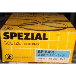 GOETZE SP 5491 STD  Fasce elastiche D80 PER PEUGEOT 305 GRD 304 D