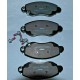FVR1381 FERODO PREMIER ECO FRICTION KIT PASTIGLIE FRENO PER FORD TRANSIT