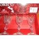 RCR DORICO 6 CALICI VINO cl. 17 oz. 6 COD 370989 UNO SCHEGGIATO VEDI FOTO