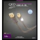 QED PERFORMANCE GRAPHITE USB (A-B) 5 METRI