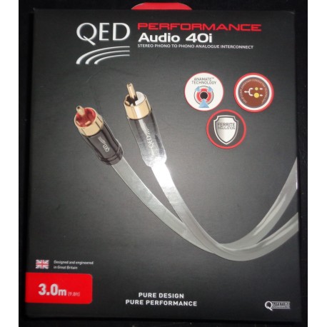 QED PERFORMANCE AUDIO 40i 3 METRI