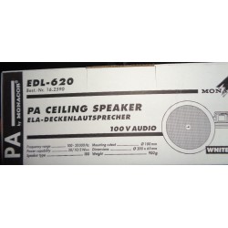 MONACOR EDL 620DIFFUSORE DA INCASSO