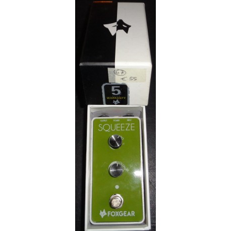 FOXGEAR SQEEZE GUITAR COMPRESSOR