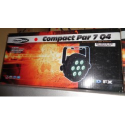 SHOW TEC COMPACT PAR 7 Q4 RGBW PROFESSIONAL LED EFFECT