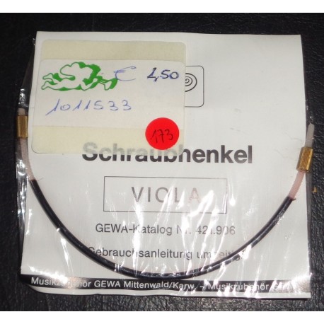 GEWA 5x ATTACCO CORDIERA PER VIOLA 421906