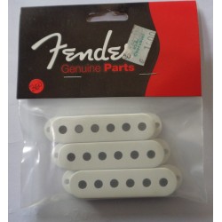 FENDER PICKUP COVERS WHITE STRAT P.N. 0992034000