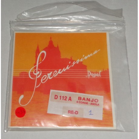DOGAL SERENISSIMA D112A SET CORDE PER BANJO A 5 CORDE ASOLA