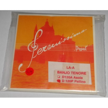 DOGAL SERENISSIMA SET CORDE PER BANJO TENORE 4 CORDE D120P PALLINS