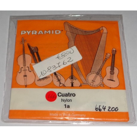 PYRAMID 664200 SET CORDE PER CUATRO NYLON 1a