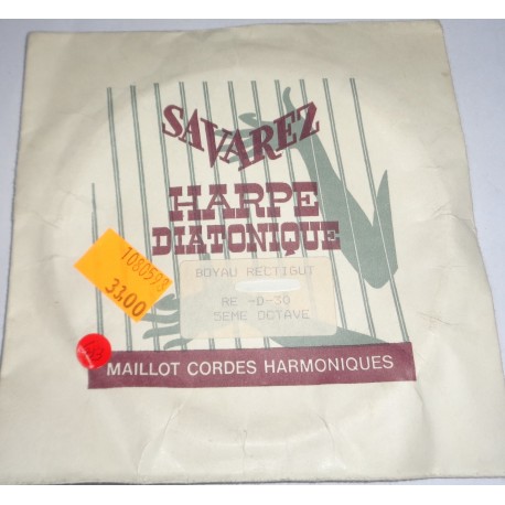 SAVAREZ HARPE DIATONIQUE RE-D-30 5EME OCTAVE BOYAU RECTIGUT