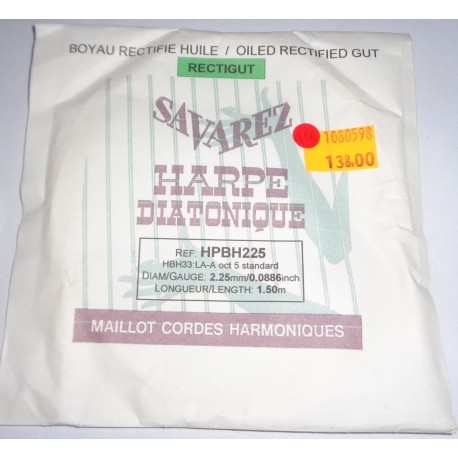 SAVAREZ HARPE DIATONIQUE RECTIGUT HPBH225
