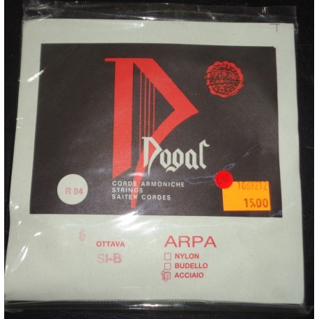 DOGAL R94 ARPA 6 OTTAVA SI-B ACCIAIO