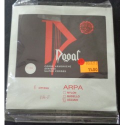 DOGAL R94 ARPA 6 OTTAVA FA-F ACCIAIO