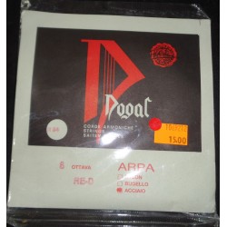 DOGAL R94 ARPA 6 OTTAVA RE-D ACCIAIO